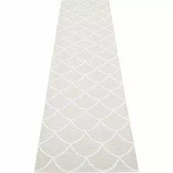Pappelina Kotte Matto Fossil Grey/ White, 70x300 Cm