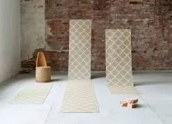 Pappelina Kotte Matto Linen/ Vanilla, 70x150 Cm -Outdoor Textiles myynti pappelina kotte matto linen vanilla 1 1