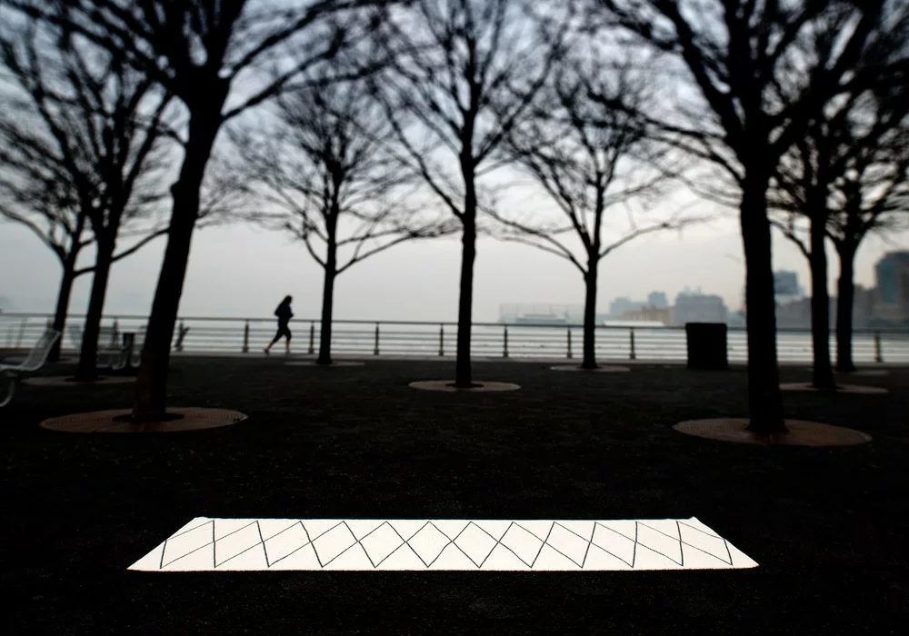 Pappelina Max Matto 70x320 Cm, T.sininen/Vanilija 4 Pappelina Max Matto 70x320 Cm, T.sininen/Vanilija - Image 4