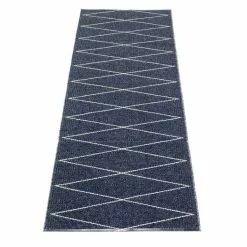 Pappelina Max Matto 70x160 Cm, T.sininen/Vanilija