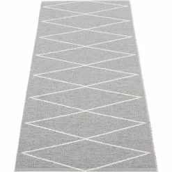 Pappelina Max Matto Grey/Vanilla, 70x160 Cm