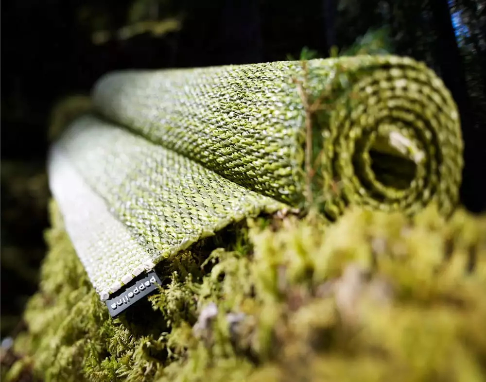 Pappelina Mono Matto 85x160cm, Dark Blue/Denim 2 Pappelina Mono Matto 85x160cm, Dark Blue/Denim - Image 2