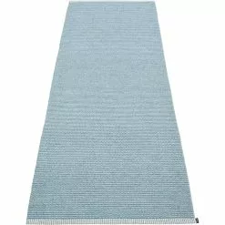 Pappelina Mono Matto Blue Fog/ Dark Blue, 85x260 Cm