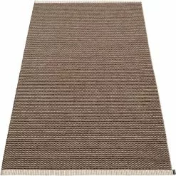 Pappelina Mono Matto Dark Brown/ Dark Linen, 85x160 Cm