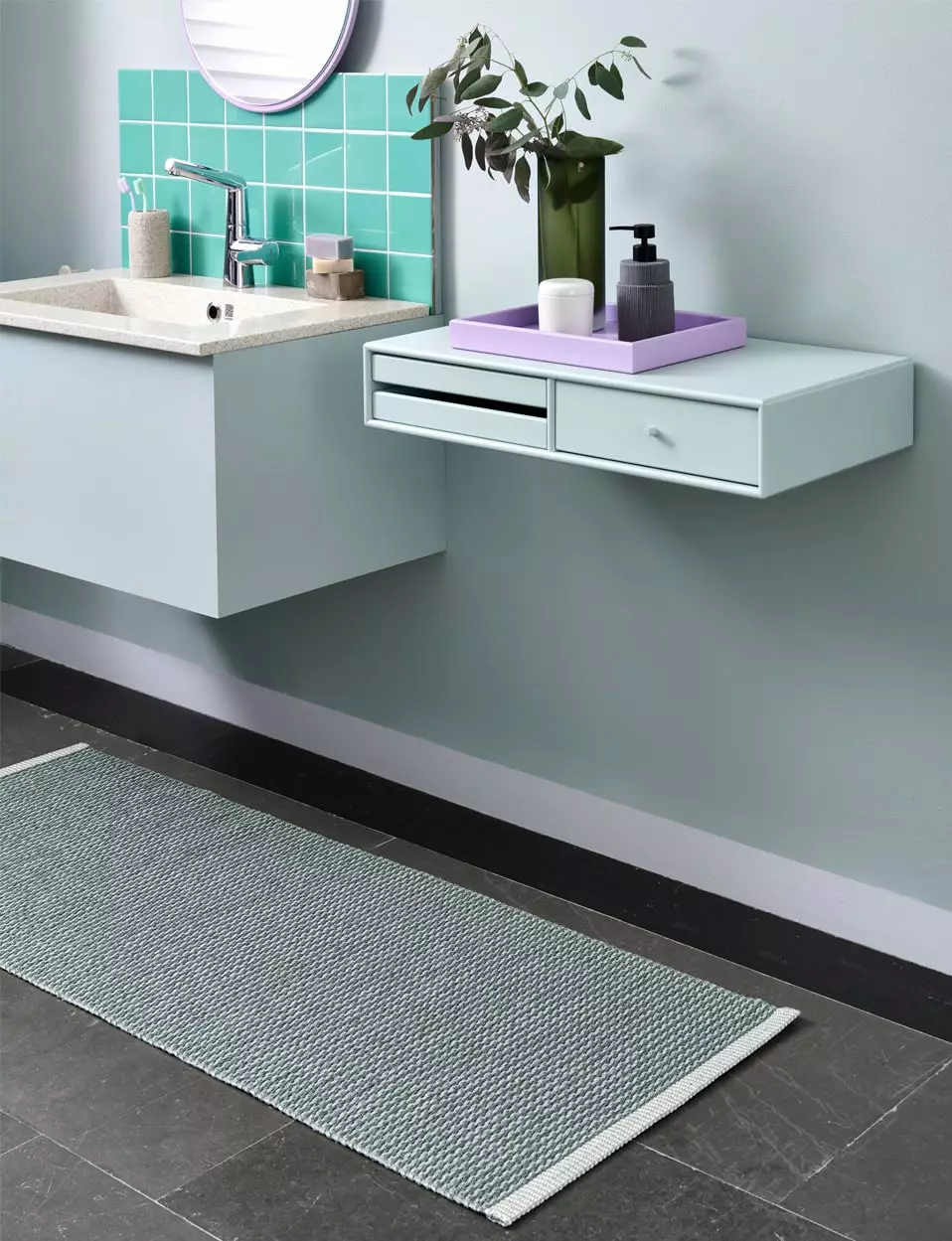 Pappelina Mono Matto Sage/ Army, 180x220 Cm 3 Pappelina Mono Matto Sage/ Army, 180x220 Cm - Image 3