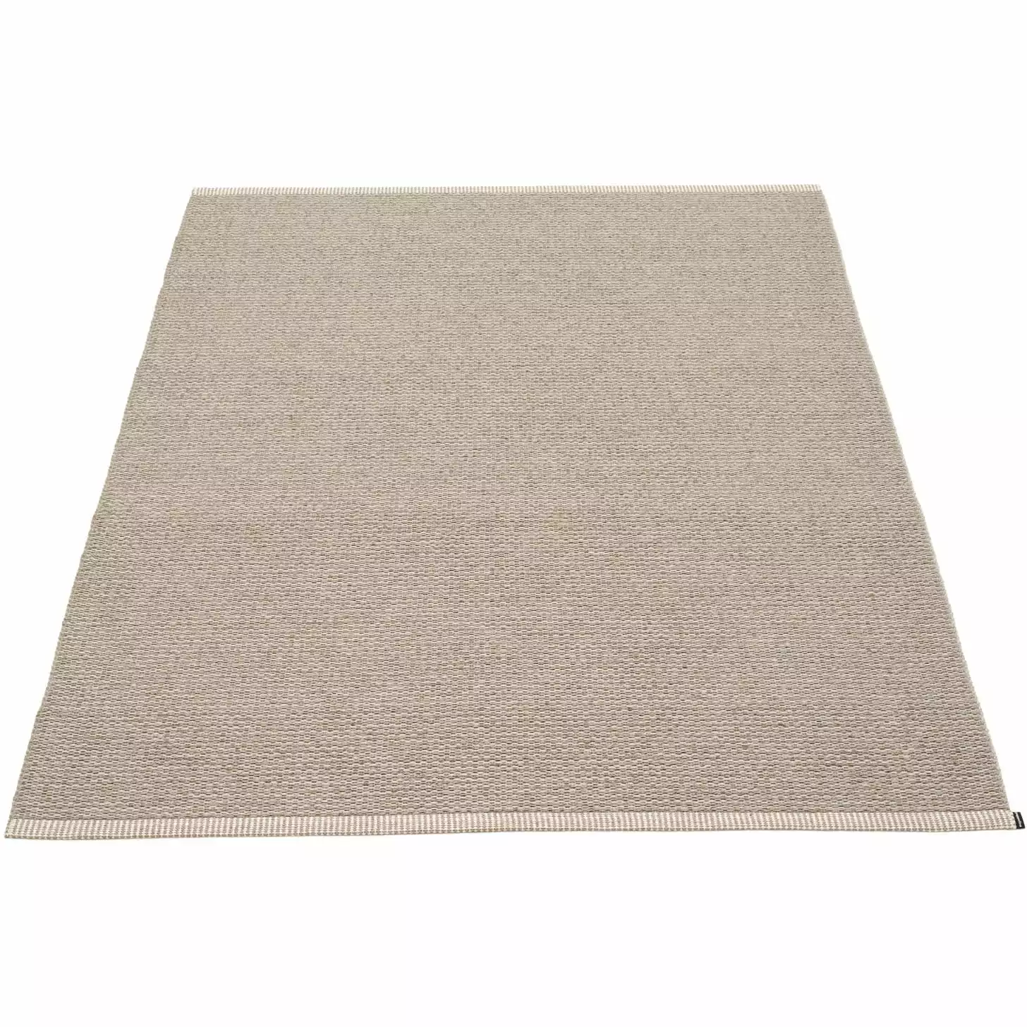 Pappelina Mono Rug 140x200 Cm, Dark Lin/Lin 1 Pappelina Mono Rug 140x200 Cm, Dark Lin/Lin