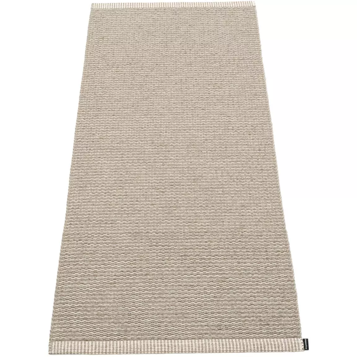 Pappelina Mono Rug 60x150 Cm, Dark Linen/Linen 1 Pappelina Mono Rug 60x150 Cm, Dark Linen/Linen