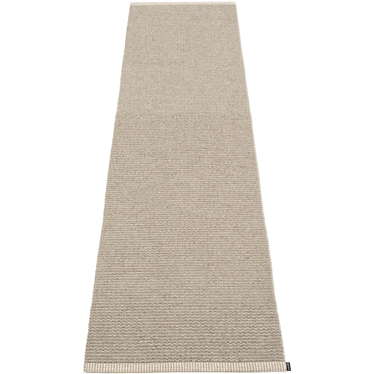 Pappelina Mono Rug 60x250 Cm, Dark Linen/Linen 1 Pappelina Mono Rug 60x250 Cm, Dark Linen/Linen