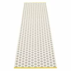 Pappelina Noa Matto 70x250 Cm, Lämmin Harmaa/Vanilija