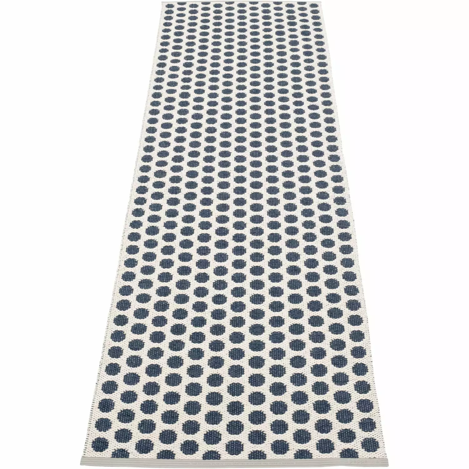 Pappelina Noa Matto Tummansininen / Vanilla / Warm Grey, 70x250 Cm 2 Pappelina Noa Matto Tummansininen / Vanilla / Warm Grey, 70x250 Cm - Image 2