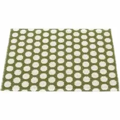 Pappelina Noa Matto Olive / Vanilla / Warm Grey, 50x70 Cm