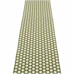 Pappelina Noa Matto Olive / Vanilla / Warm Grey, 70x250 Cm