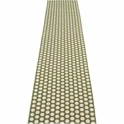 Pappelina Noa Matto Olive / Vanilla / Warm Grey, 70x350 Cm