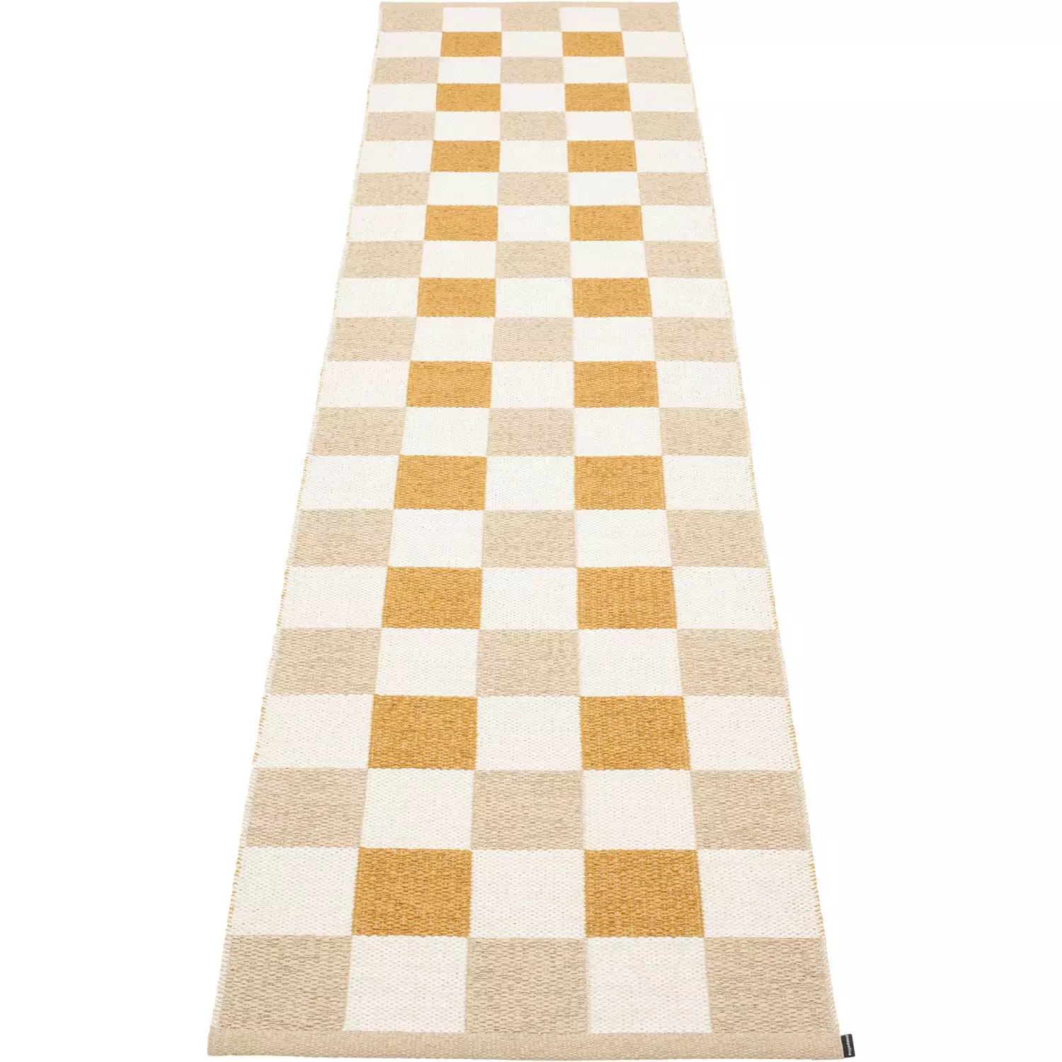 Pappelina Pix Matto Beige / Vanilla / Ochre, 70x300 Cm 1 Pappelina Pix Matto Beige / Vanilla / Ochre, 70x300 Cm