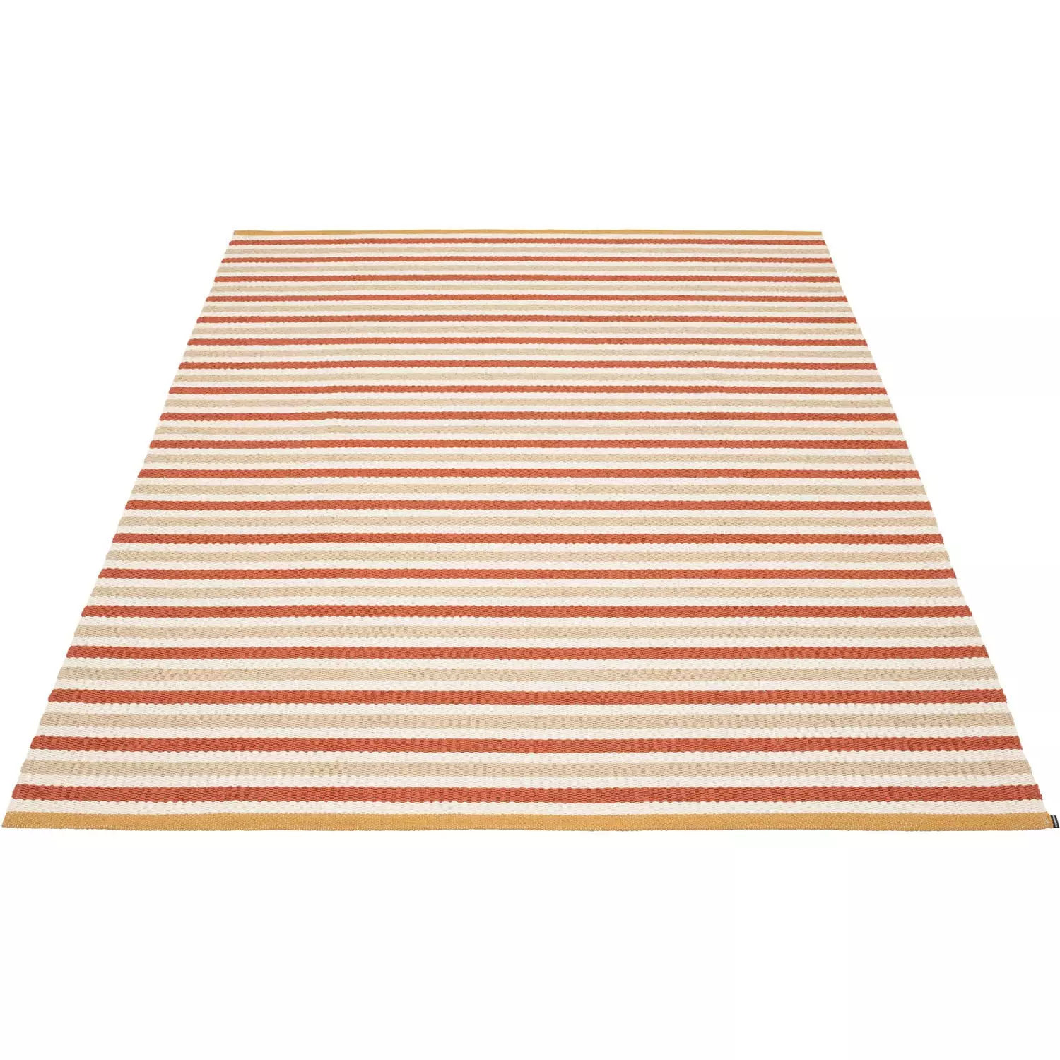 Pappelina Teo Matto Tiilenpunainen / Beige / Vanilla, 140x200 Cm 1 Pappelina Teo Matto Tiilenpunainen / Beige / Vanilla, 140x200 Cm