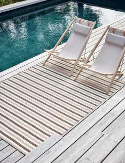 Pappelina Teo Matto Ruskea / Beige / Vanilla, 140x200 Cm -Outdoor Textiles myynti pappelina teo rug brown beige vanilla 2 3