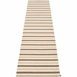 Pappelina Teo Matto Ruskea / Beige / Vanilla, 70x300 Cm