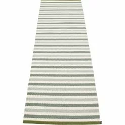 Pappelina Teo Matto Sage / Army / Vanilla, 70x240 Cm