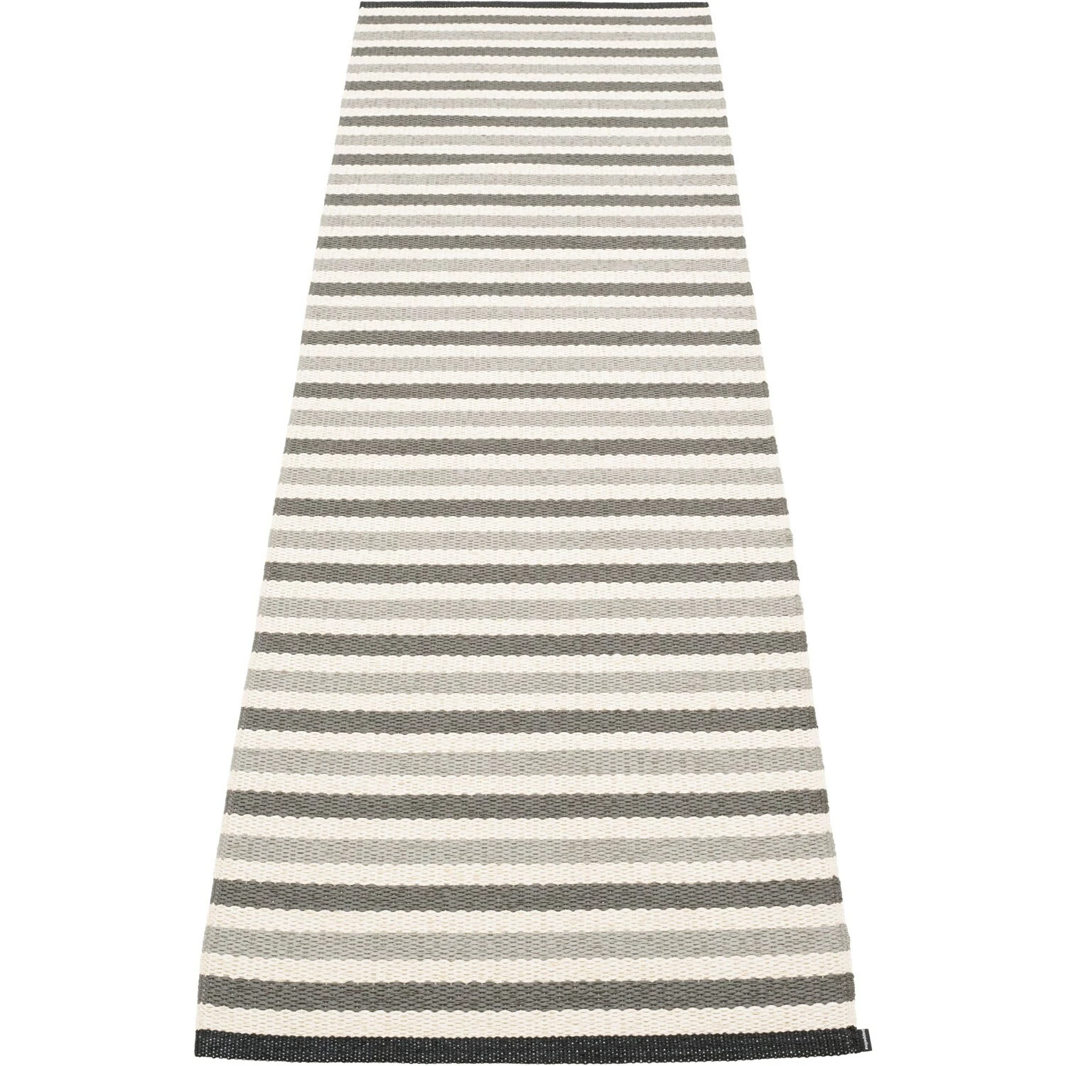 Pappelina Teo Matto Warm Grey / Charcoal / Vanilla, 70x240 Cm 1 Pappelina Teo Matto Warm Grey / Charcoal / Vanilla, 70x240 Cm