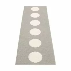 Pappelina Vera Matto 70x225 Cm, Lämmin Harmaa/Vanilija
