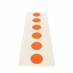 Pappelina Vera Matto 70x300 Cm, Oranssi/Vanilija -Outdoor Textiles myynti pappelina vera matto 70x150 cm oranssi vanilija 4 2