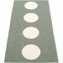 Pappelina Vera Matto Army/ Vanilla, 70x150 Cm