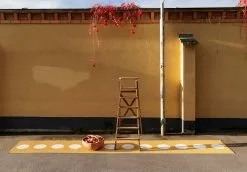 Pappelina Vera Matto Ochre/ Vanilla, 70x225 Cm -Outdoor Textiles myynti pappelina vera matto ochre vanilla 1 1