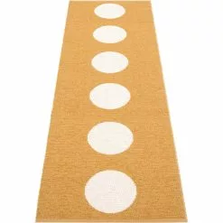 Pappelina Vera Matto Ochre/ Vanilla, 70x225 Cm