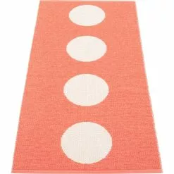 Pappelina Vera Matto Flamingo / Vanilla, 70x150 Cm