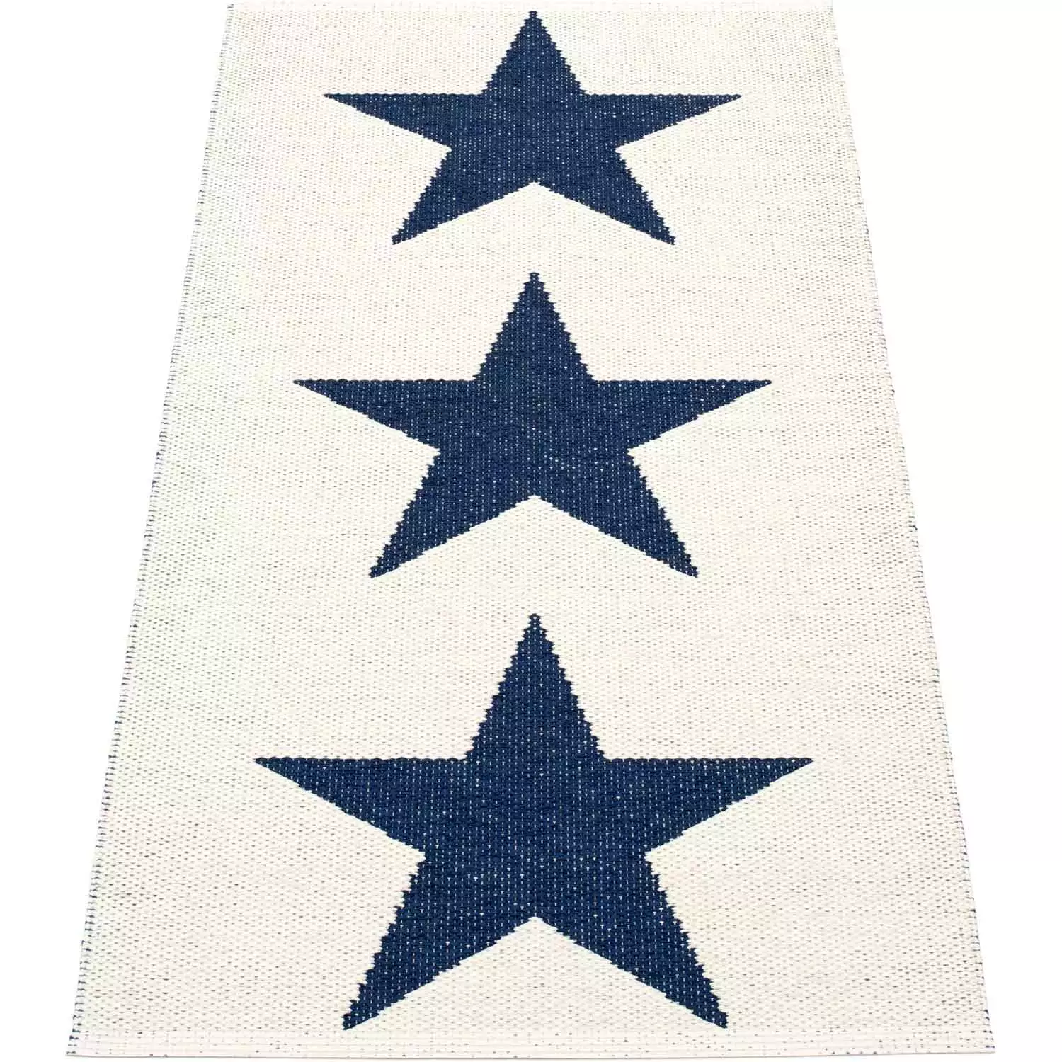 Pappelina Viggo One Matto Dark Blue/ Vanilla, 70x150 Cm 2 Pappelina Viggo One Matto Dark Blue/ Vanilla, 70x150 Cm - Image 2