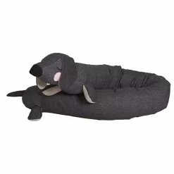 Roommate Lazy Long Dog Cushion, Grey