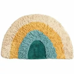 Sebra Rainbow Matto 85x130 Cm, Dusty Green