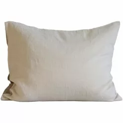 Tell Me More Linen Tyynynpäällinen 50x60 Cm 2-pakkaus, Warm Grey