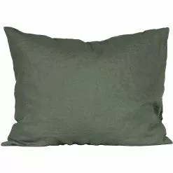 Tell Me More Linen Tyynynpäällinen 50x60 Cm 2-pakkaus, Khaki