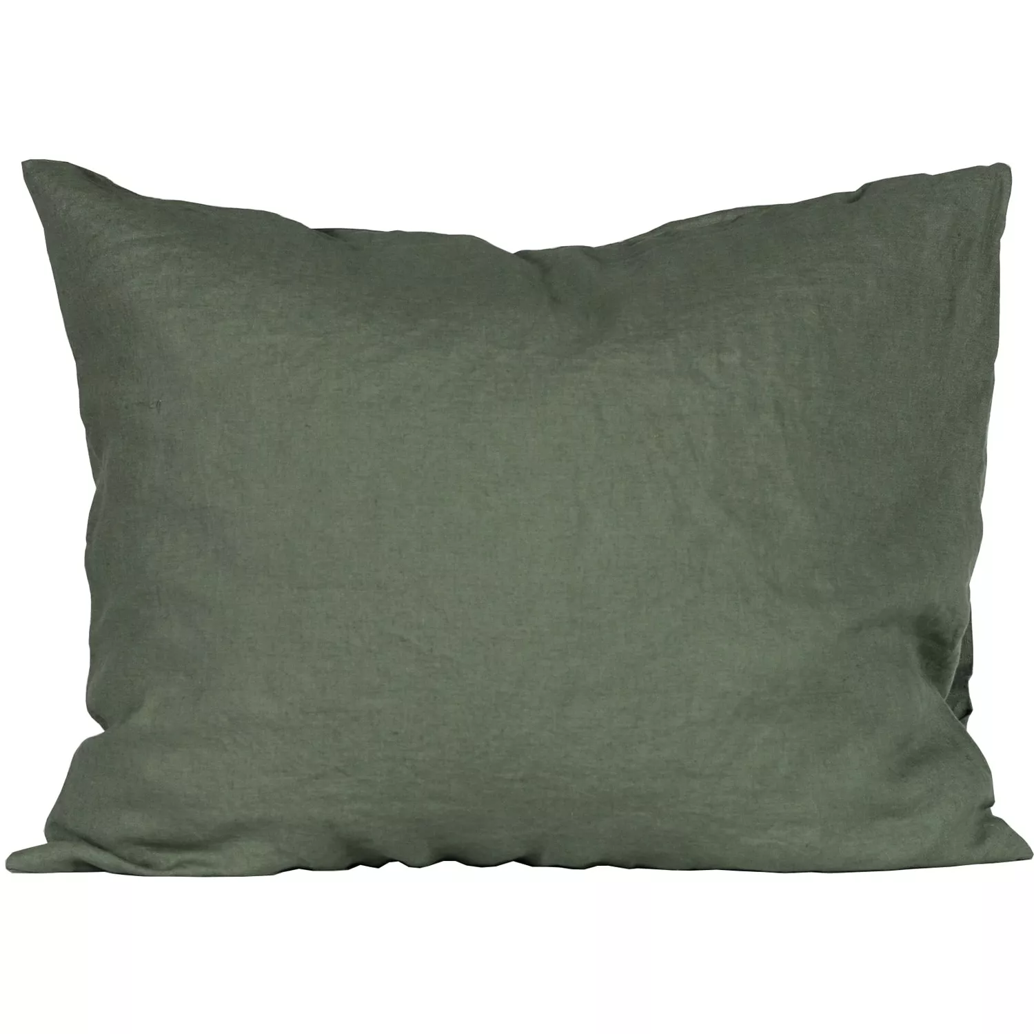 Tell Me More Linen Tyynynpäällinen 50x60 Cm 2-pakkaus, Khaki 1 Tell Me More Linen Tyynynpäällinen 50x60 Cm 2-pakkaus, Khaki