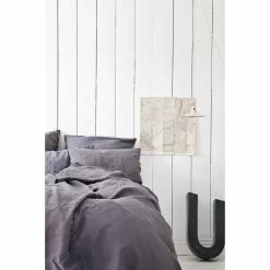 Tell Me More Linen Tyynynpäällinen 65x65 Cm, Harmaa -Outdoor Textiles myynti tell me more tyynynpaallinen pellava 65x65 cm 6